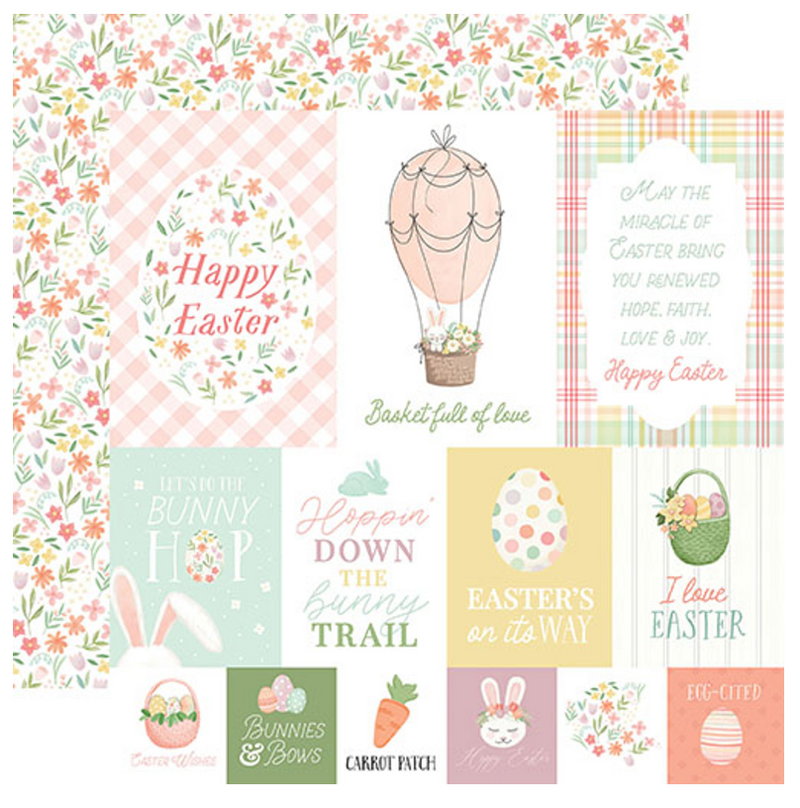 Carta Bella 12x12 Here Comes Easter Collection Kit {C401}