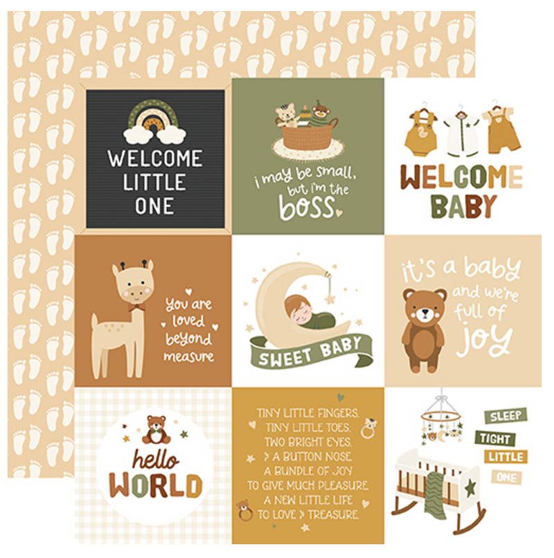 Echo Park 12x12 Special Delivery Baby Collection Kit