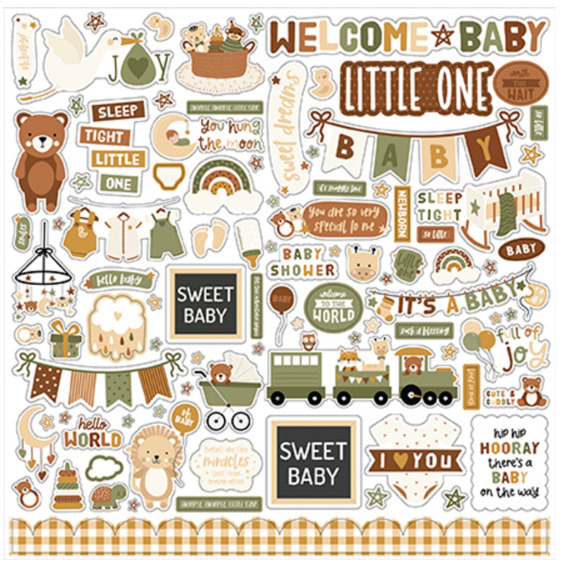 Echo Park 12x12 Special Delivery Baby Collection Kit {B300}