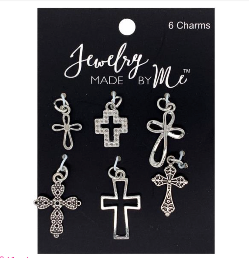 Jewelry Made By Me Cross Charms {G206}