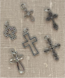 Jewelry Made By Me Cross Charms {G224}