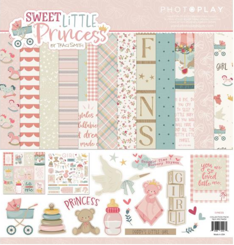 Photo Play 12x12 Sweet Little Princess Collection Pack {B623}