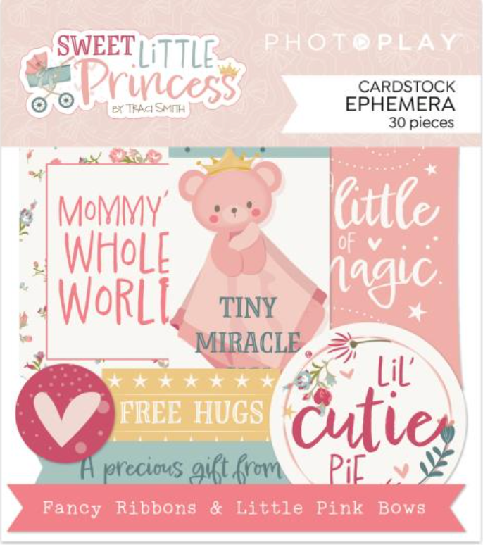 Photo Play Sweet Little Princess Ephemera {G84}