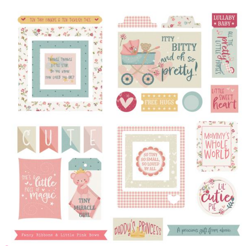 Photo Play Sweet Little Princess Ephemera {G84}