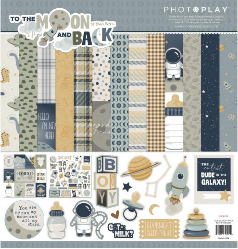 Photo Play 12x12 To The Moon And Back Collection Pack {B513}