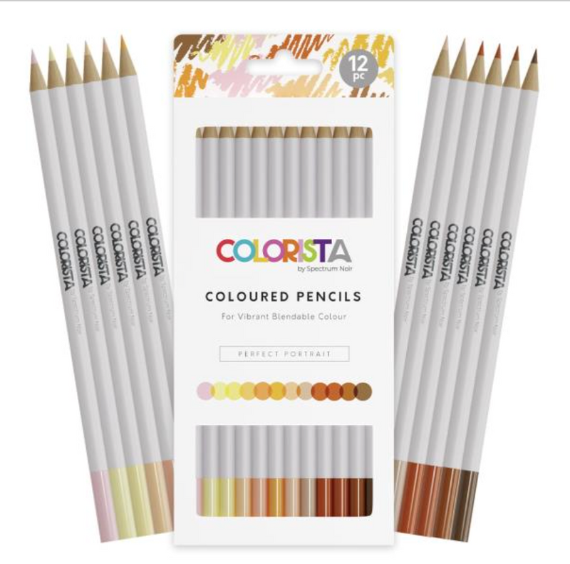 Spectrum Noir Colorista Perfect Portrait Colored Pencils {B410}