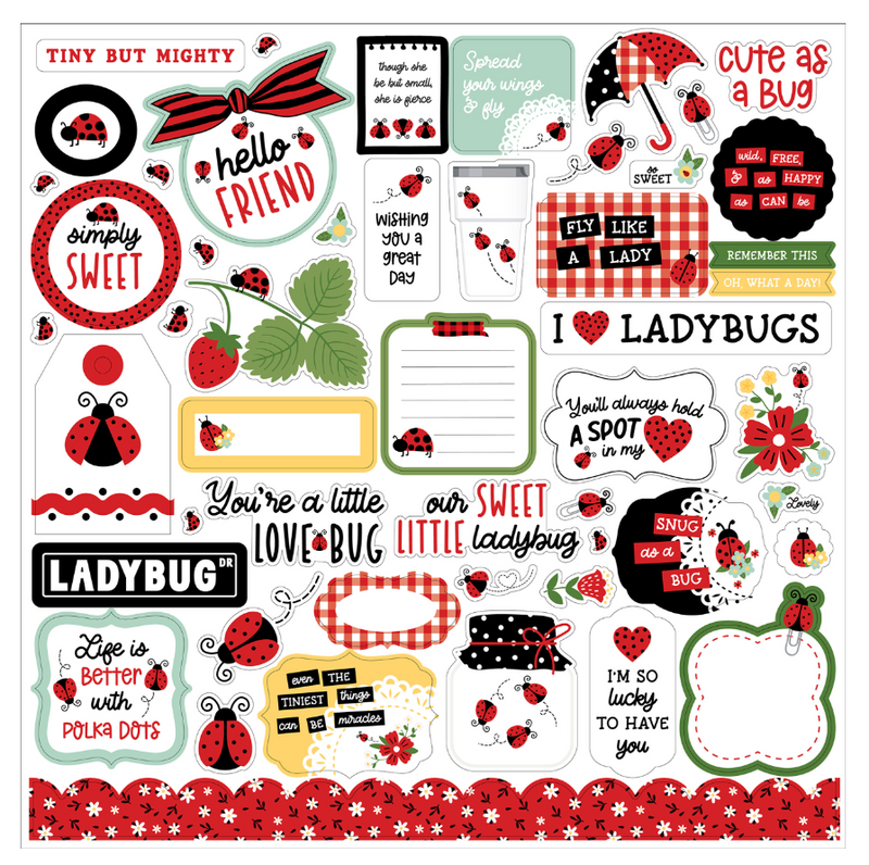 Echo Park 12x12 Little Ladybug Collection Kit