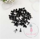 Dress My Craft 5MM Jet Black Brads {G225}