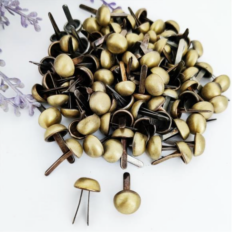 Dress My Craft 10MM Antique Bronze Brads {G235}