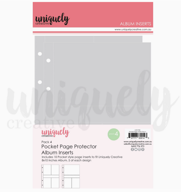Uniquely Creative Pocket Page Album Inserts - No. 4 {C522}