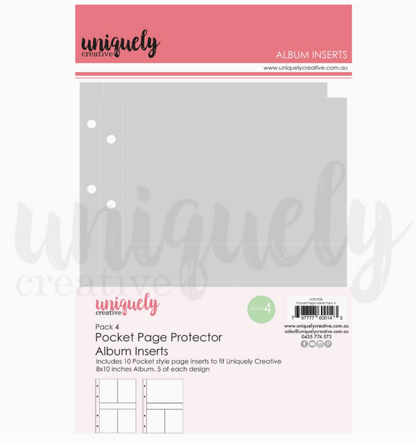 Uniquely Creative Pocket Page Album Inserts - No. 4 {B502}