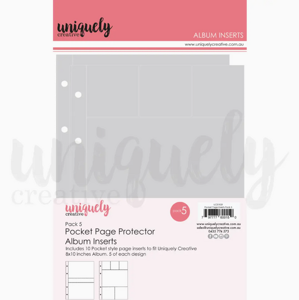 Uniquely Creative Pocket Page Album Inserts - No. 5 {C421}