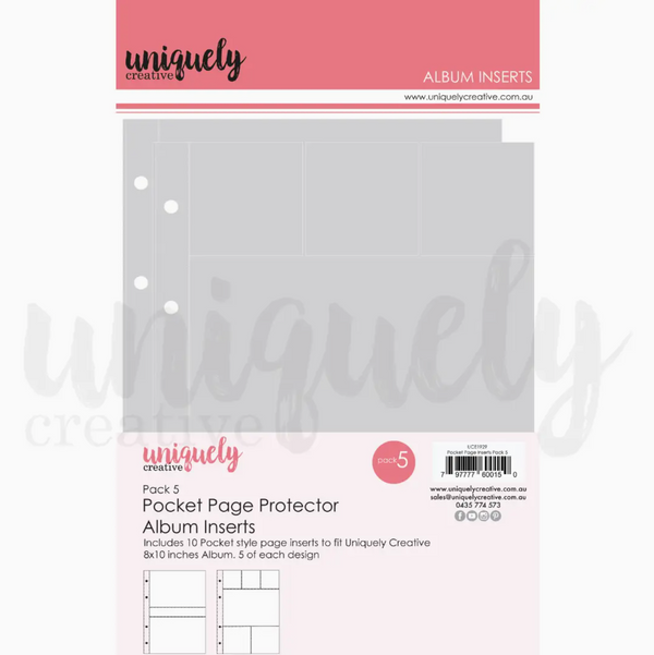 Uniquely Creative Pocket Page Album Inserts - No. 5 {B606}