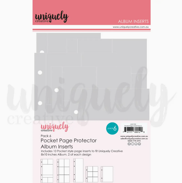 Uniquely Creative Pocket Page Album Inserts - No. 6 {C404}