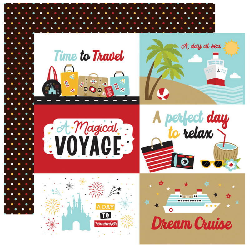 Echo Park 12x12 A Magical Voyage Collection Kit {B623}