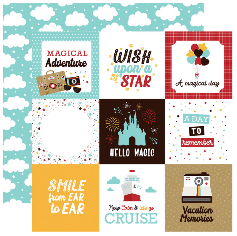 Echo Park 12x12 A Magical Voyage Collection Kit {B623}