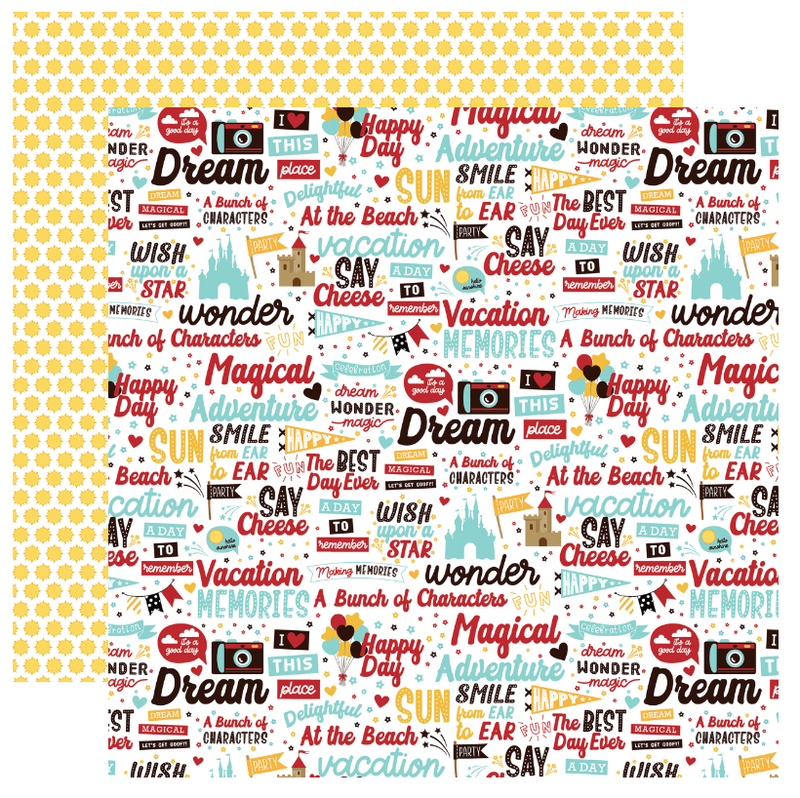 Echo Park 12x12 A Magical Voyage Collection Kit {B623}
