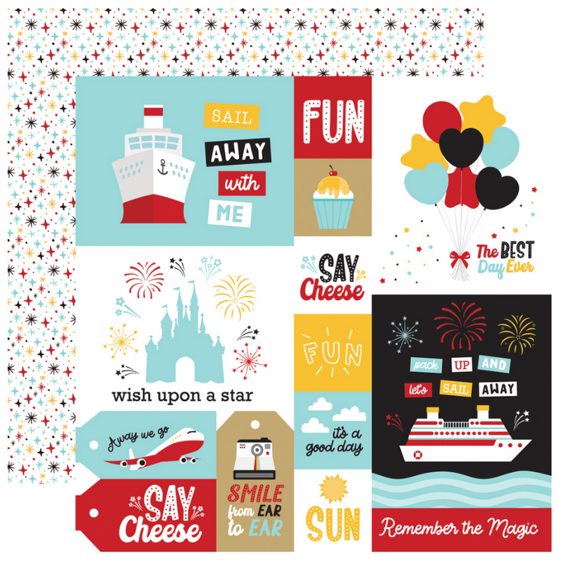 Echo Park 12x12 A Magical Voyage Collection Kit {B623}
