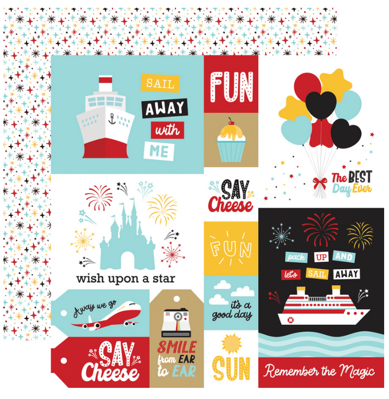 Echo Park 12x12 A Magical Voyage Collection Kit {B623}