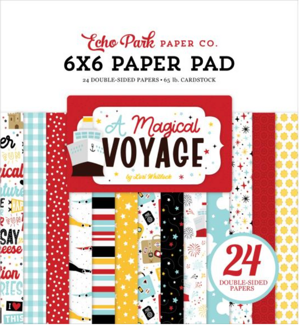 Echo Park 6x6 Magical Voyage Paper Pad {C422}