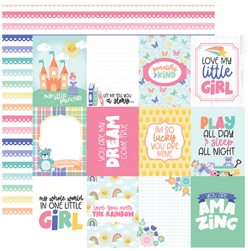 Echo Park 12x12 My Little Girl Collection Kit {C405}