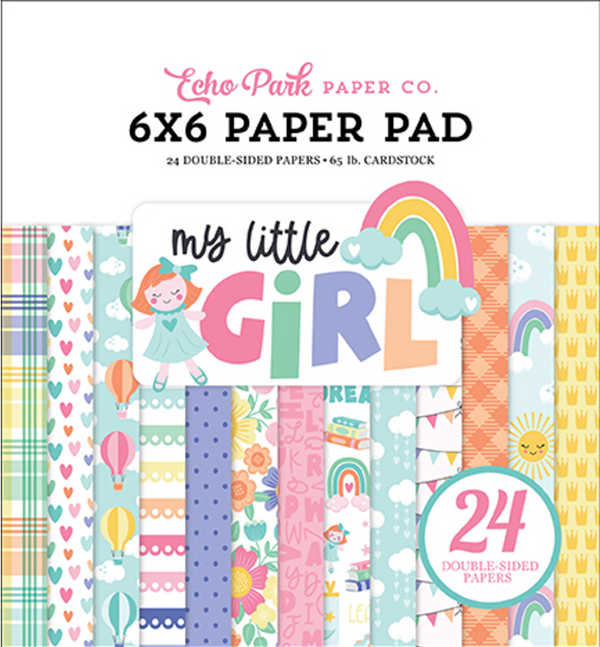 Echo Park 6x6 My Little Girl Paper Pad {C514}