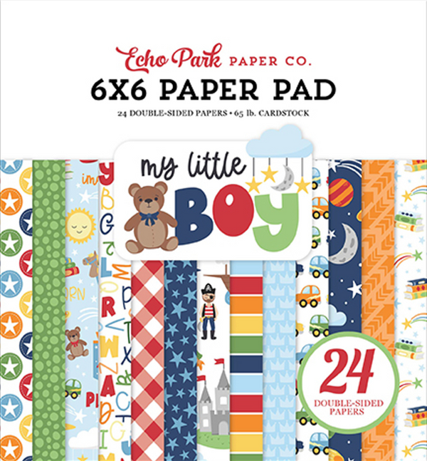 Echo Park 6x6 My Little Boy Paper Pad {C404}