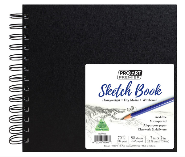 Pro Art Premier 7x7 Sketch Book {C505}