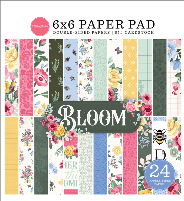 Carta Bella 6x6 Bloom Paper Pad {K29}