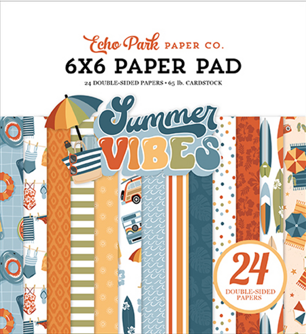 Echo Park 6x6 Summer Vibes Paper Pad {B222}