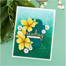 Spellbinders Four Petal Floral 3D Embossing Folder {F21}