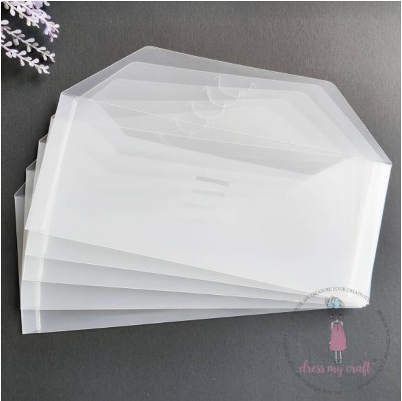 Dress My Craft 9.4x3.9 Slimline Storage Envelopes {C400}