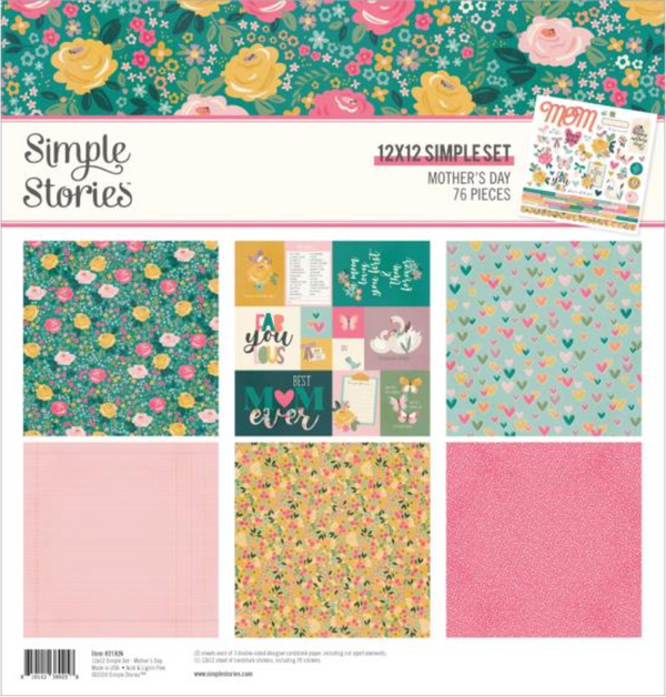 Simple Stories 12x12 Mother's Day Collection Kit {B19}