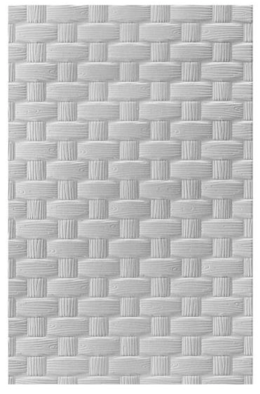 Spellbinders Simon Hurley Woven 3D Embossing Folder {X106}