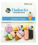 Buttons Galore Frozen Treats Flatbackz Embellishments {G53}