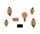 Buttons Galore Frozen Treats Flatbackz Embellishments {G53}