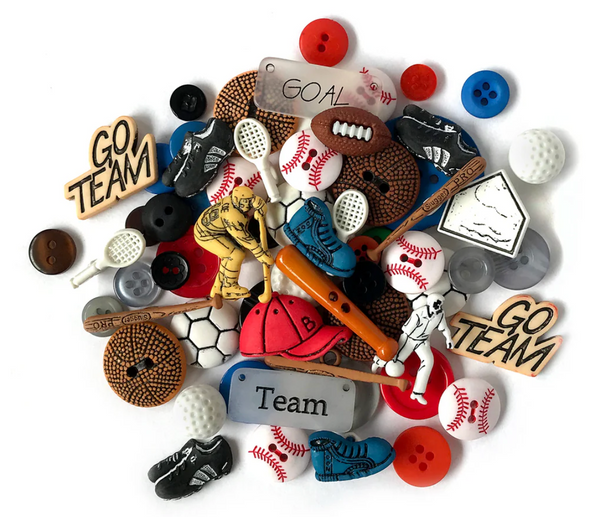 Buttons Galore Sports Value Pack Buttons {C546-C547}