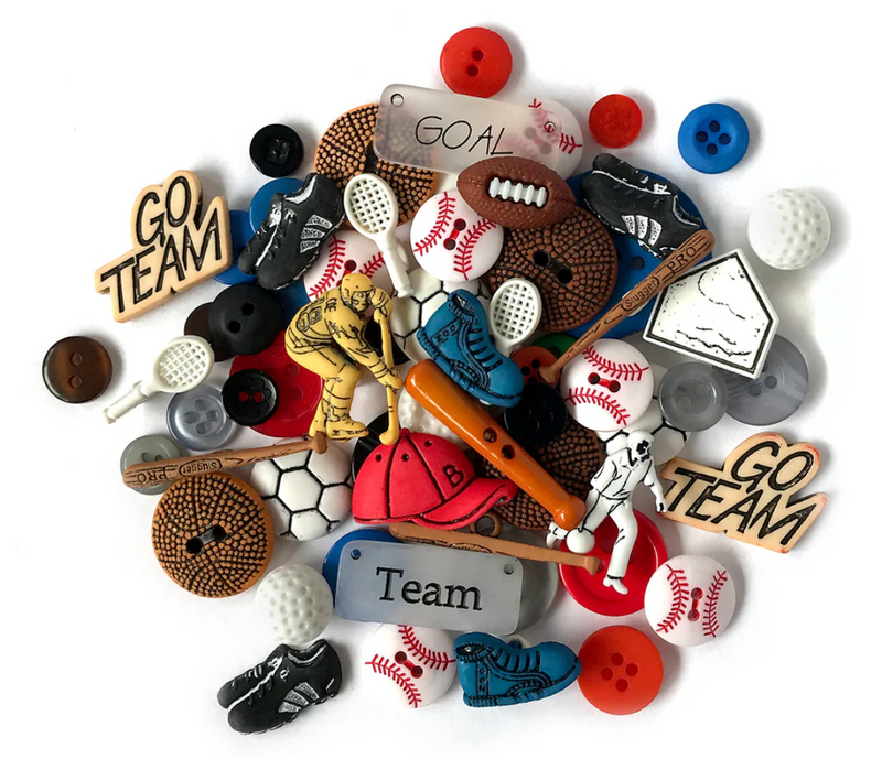 Buttons Galore Sports Value Pack Buttons {C803}