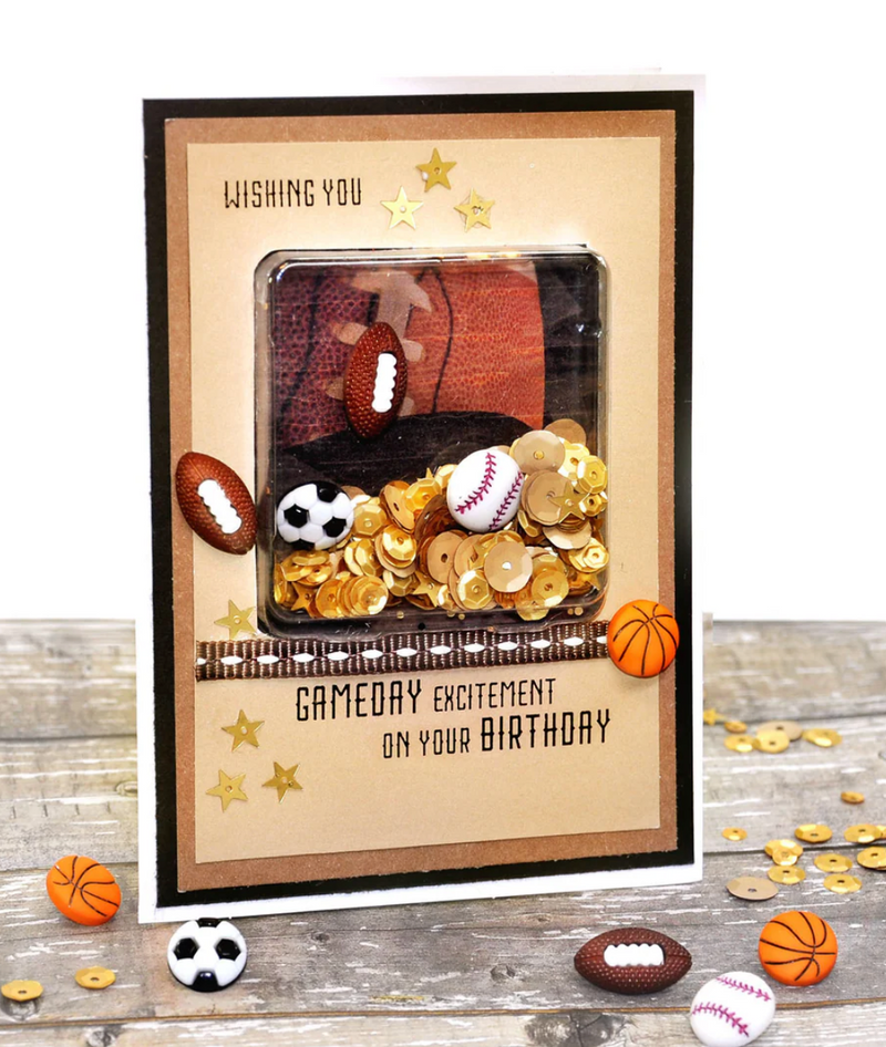 Buttons Galore Sports Value Pack Buttons {C803}
