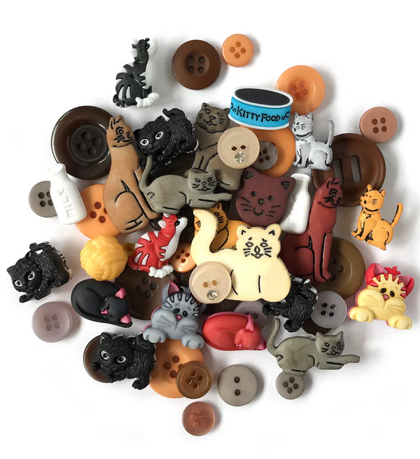 Buttons Galore Cats Value Pack Buttons {C707}