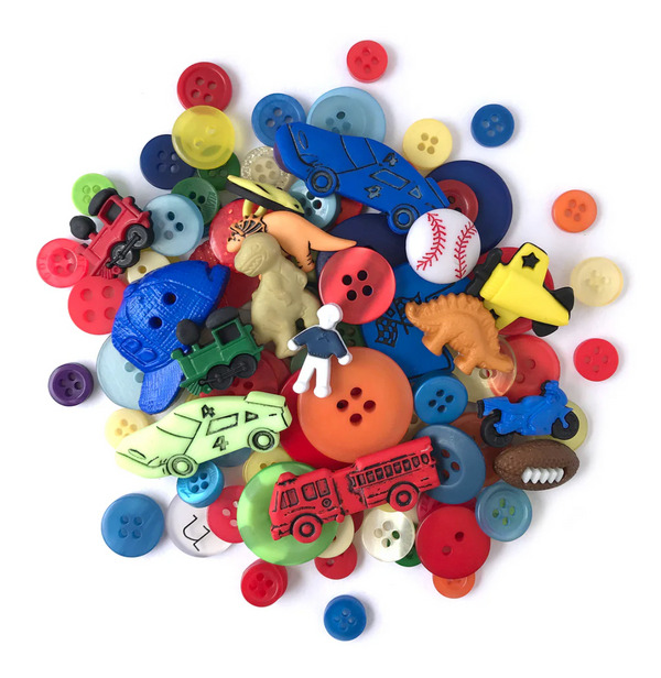 Buttons Galore Boys Value Pack Buttons {K07-K08}