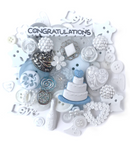 Buttons Galore Wedding Value Pack Buttons {F123}