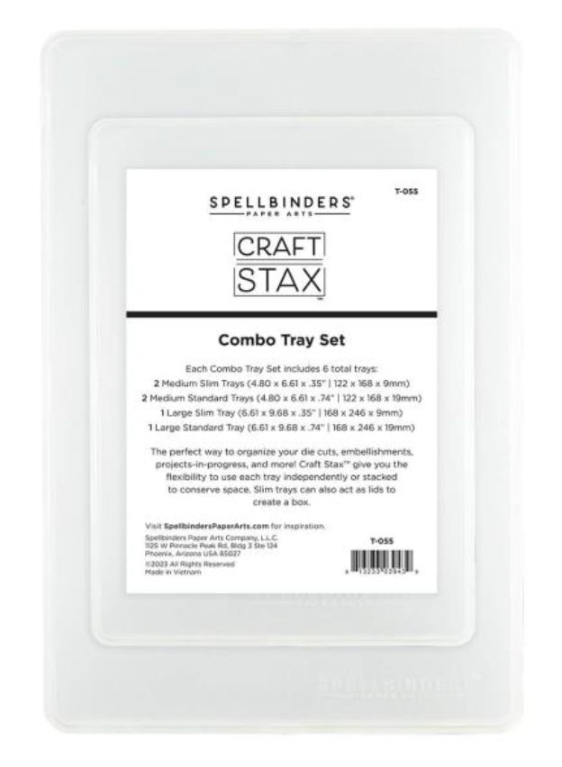 Spellbinders Craft Stax Combo Tray Set {F222}