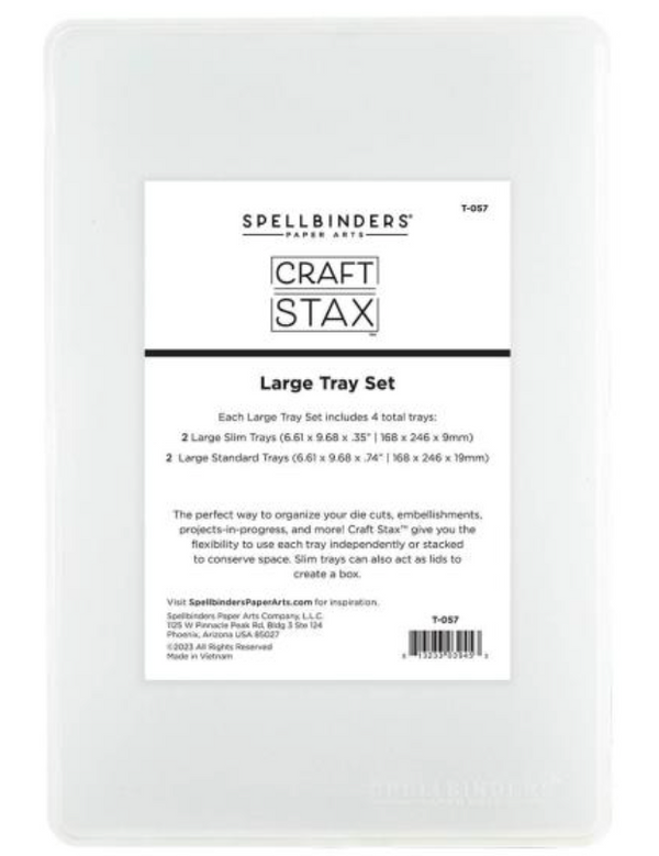 Spellbinders Craft Stax Large Tray Set {K33}
