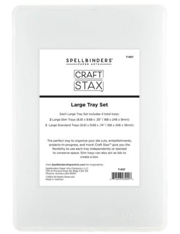 Spellbinders Craft Stax Large Tray Set {F712}