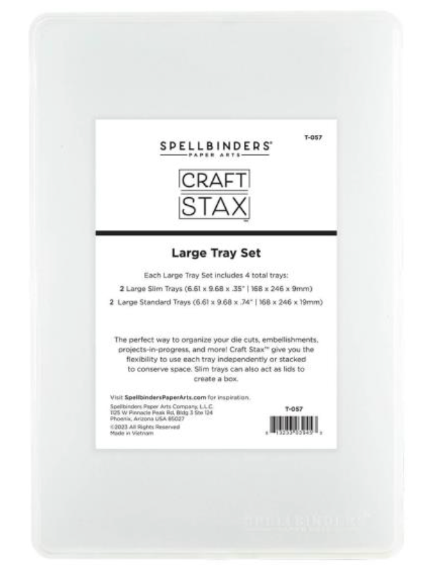 Spellbinders Craft Stax Large Tray Set {F712}