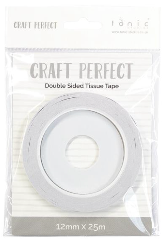 Craft Perfect .5" Clear Double-Sided Tissue Tape {W13}