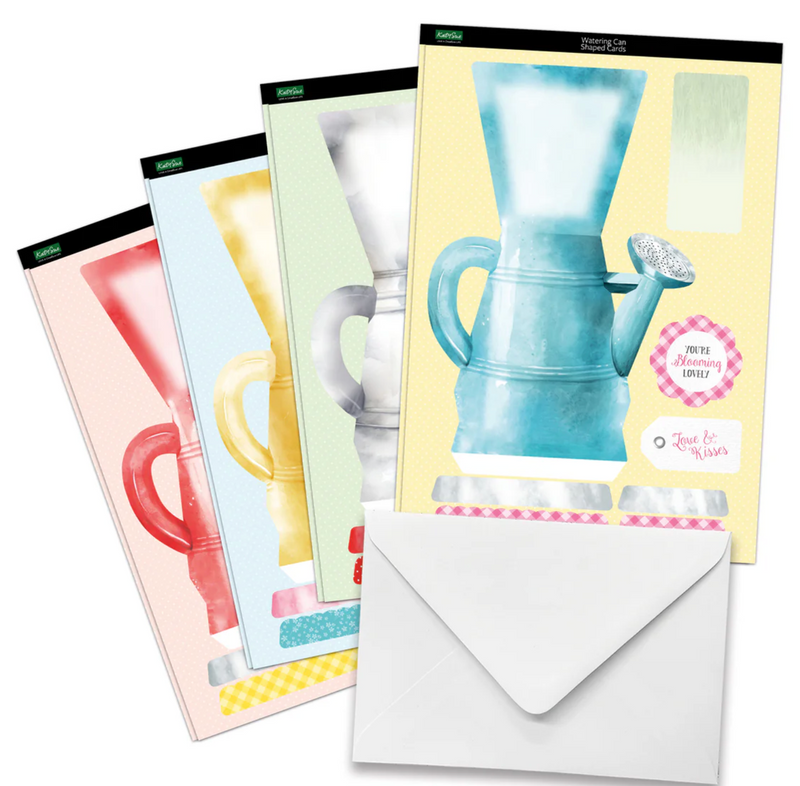 Katy Sue Watering Can Blossoms & Blooms Card Making Kit {B116}