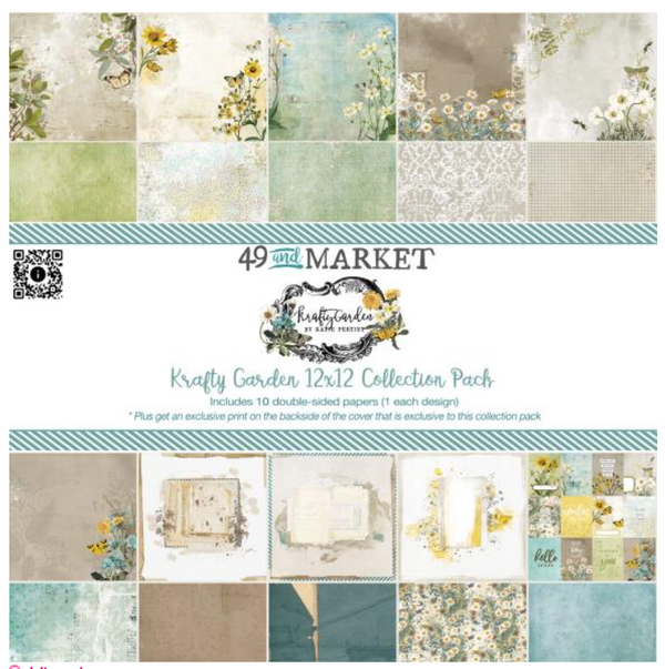 49 and Market 12x12 Krafty Garden Collection Pack {F703}