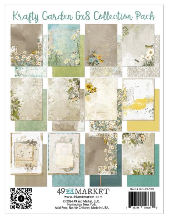 49 and Market 6x8 Krafty Garden Collection Pack {F706}